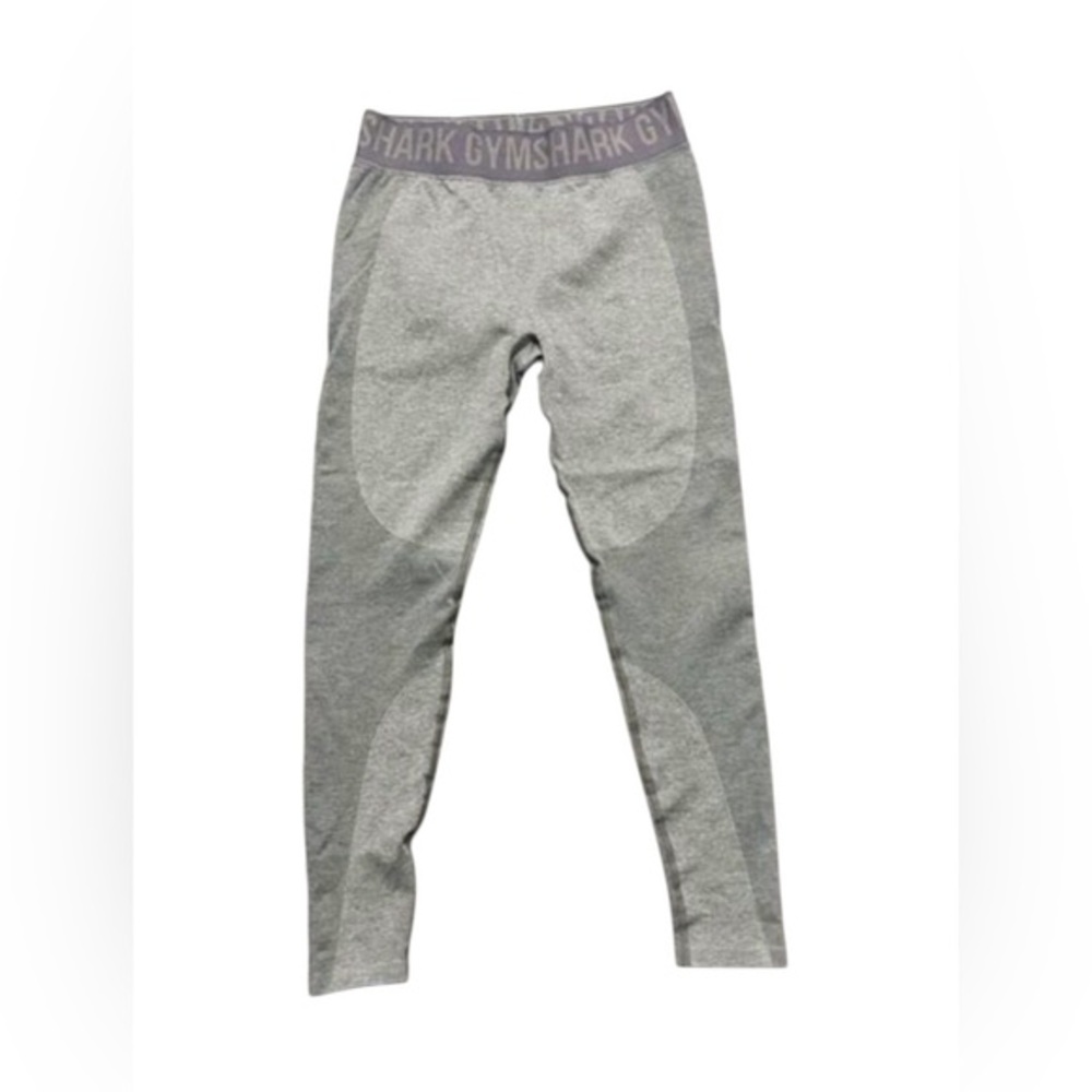 Gymshark Flex Seamless Leggings Grey Purple‎ Size M